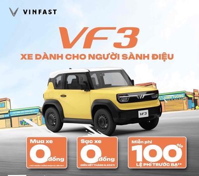 VinFast VF3 2025. Mua bán Ô tô tại Thành phố Thủ Dầu Một Bình Dương được đăng bởi Anh Khoa