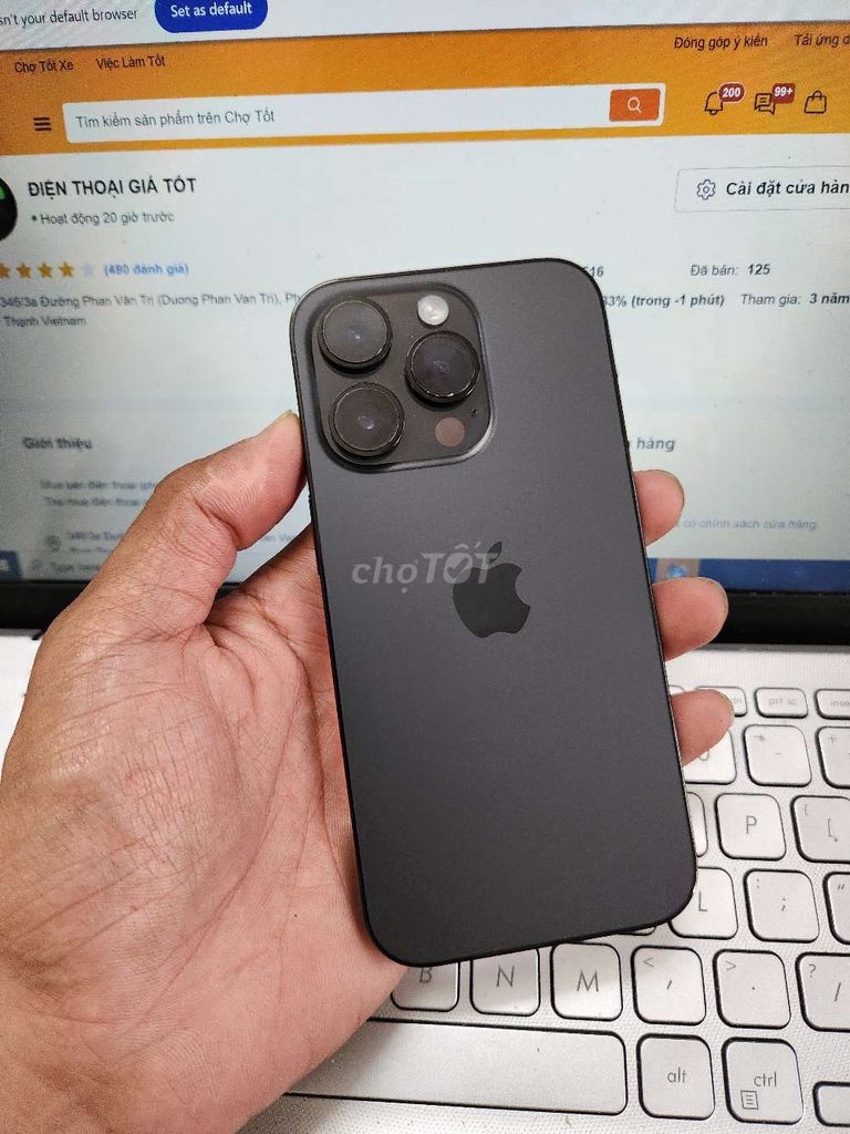 IPHONE 14 PRO 512GB BẢN MỸ ZIN ĐẸP FULL CN. Mua bán Điện thoại tại Quận Bình Thạnh Tp Hồ Chí Minh được đăng bởi Dân Mobile hình 1