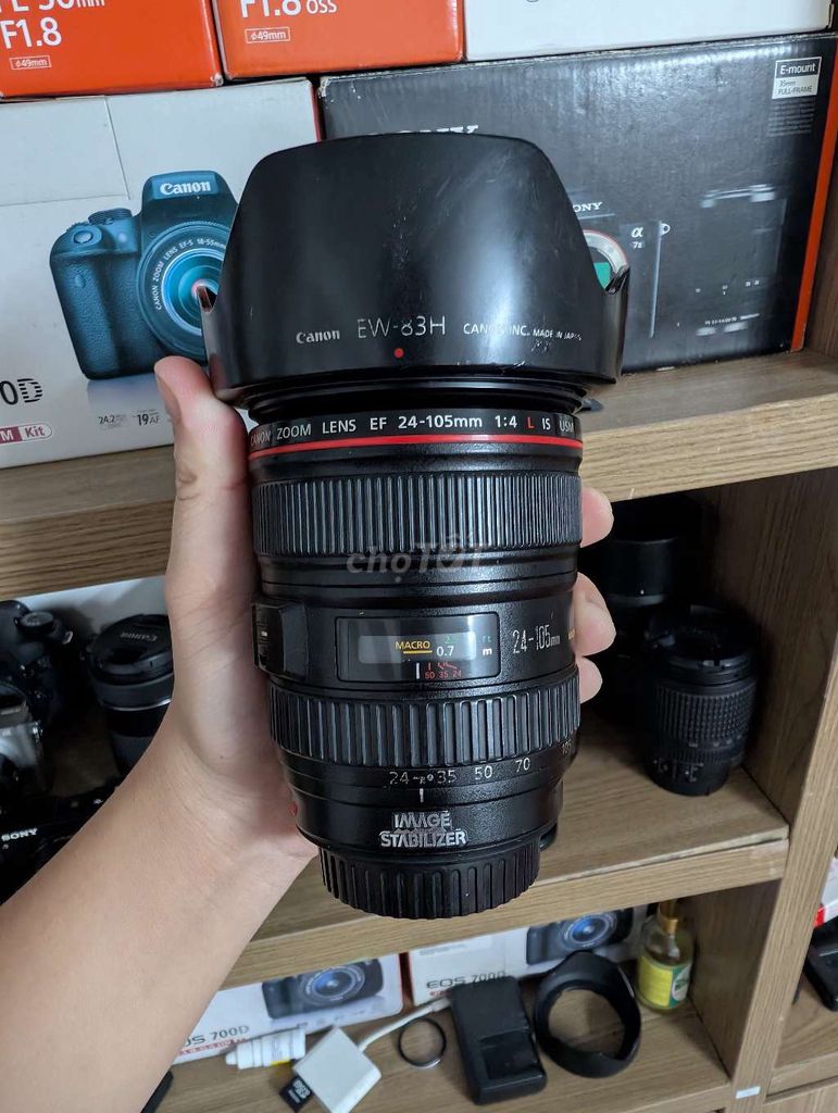  Canon 24-105F4L USM. Mua bán Máy ảnh, Máy quay tại Quận Hải Châu Đà Nẵng được đăng bởi Vinh Máy Ảnh hình 1