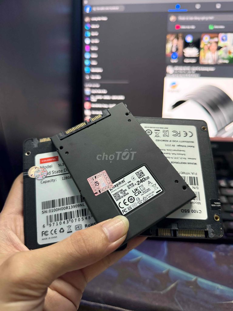 SSD 120gb 128gb 240gb vv. Mua bán Linh kiện (RAM, Card...) tại Huyện Bình Sơn Quảng Ngãi được đăng bởi MARK STORE hình 1