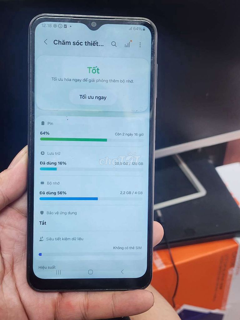 Samsung Galaxy A13 128GB Xám 4GB. Mua bán Điện thoại tại Quận Nam Từ Liêm Hà Nội được đăng bởi Nguyễn văn phước hình 1