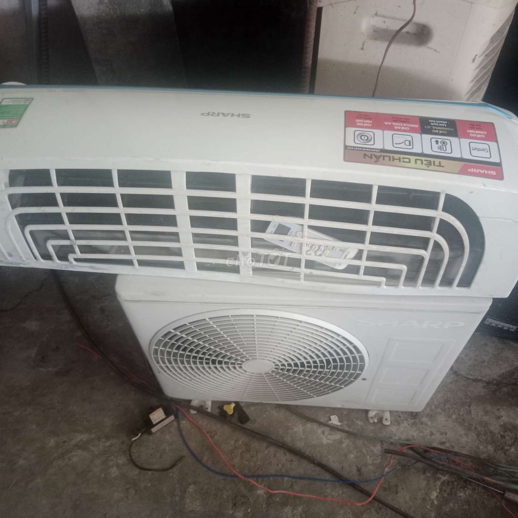 Máy lạnh Sharp 1 ngựa Tiết kiệm điện Trắng. Mua bán Máy lạnh, điều hoà tại Thành phố Dĩ An Bình Dương được đăng bởi Doan Ngoc Son hình 1