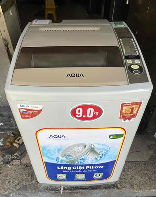 Máy giặt Aqua 9kg zin tiết kiệm vận hành êm🖤