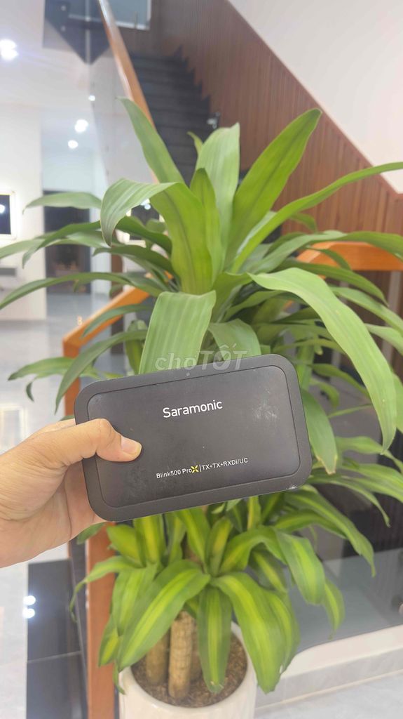 Microphone Saramonic Blink500 ProX Đen. Mua bán Tivi, Âm thanh tại Huyện Cần Giuộc Long An được đăng bởi Minh Vuong hình 1