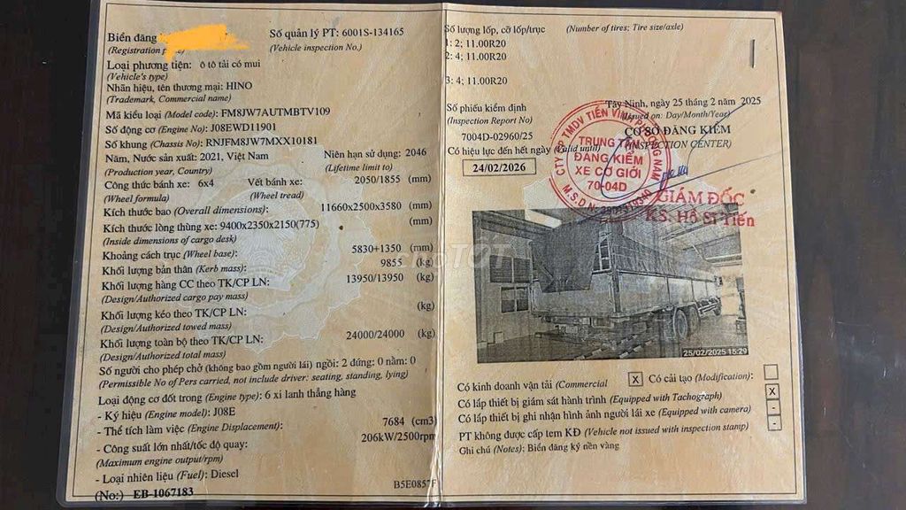 Bán hino fm 2 cầu sx 2021 tải 14t thùng nhôm 9m4. Mua bán Xe tải, xe ben tại Huyện Bắc Tân Uyên Bình Dương được đăng bởi hồng thanh hình 6