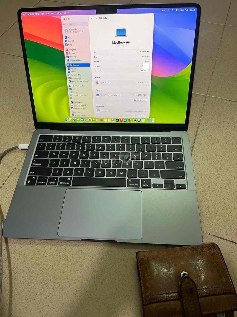 MacBook Air M2 Ram 8G/256G Vân tay Ok chức năng Ok. Mua bán Laptop tại Quận 11 Tp Hồ Chí Minh được đăng bởi Y hình 1