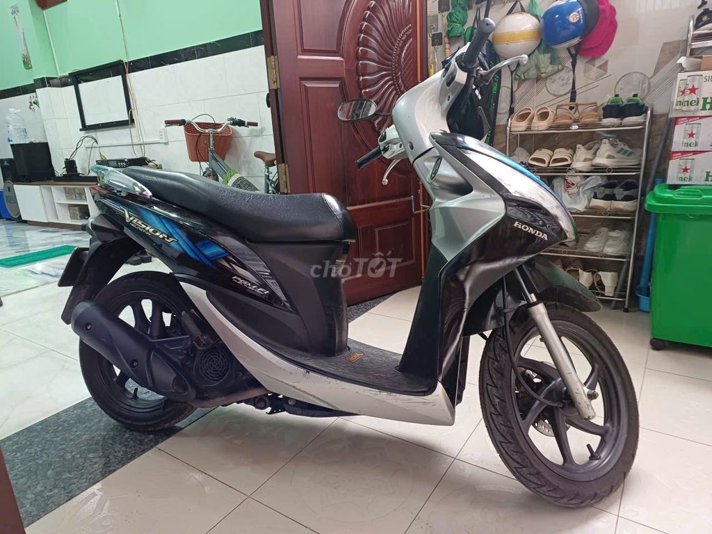 Honda Vision 2025 Đen, Bạc