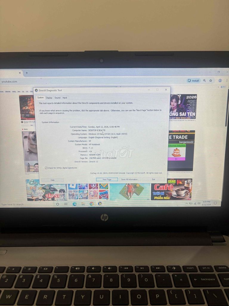 HP Intel Core i3 4GB Xám. Mua bán Laptop tại Huyện Hòa Vang Đà Nẵng được đăng bởi thành hình 1