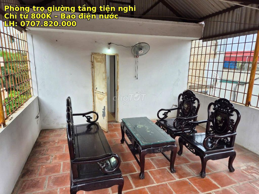 Phòng trọ 1.4tr/tháng bao điện nước, wifi tại Hà Đông