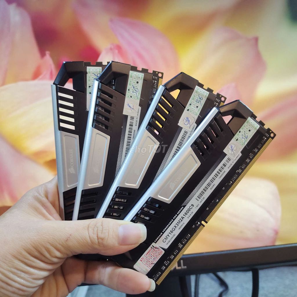 🧨SẴN RAM DDR3 8GB SẴN KIT BUSS 1866 TẢN CORSAIR