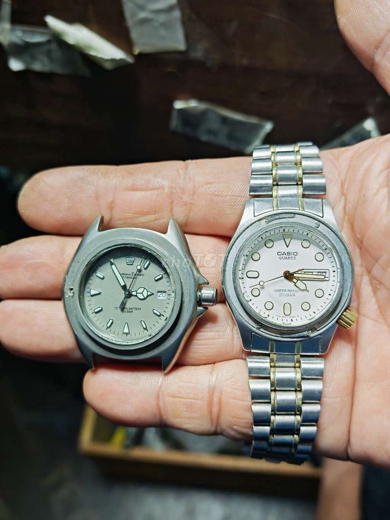 Đồng hồ Casio Titanium Bạc. Mua bán Đồng hồ tại Thành phố Nha Trang Khánh Hòa được đăng bởi ĐỒNG HỒ SI hình 1