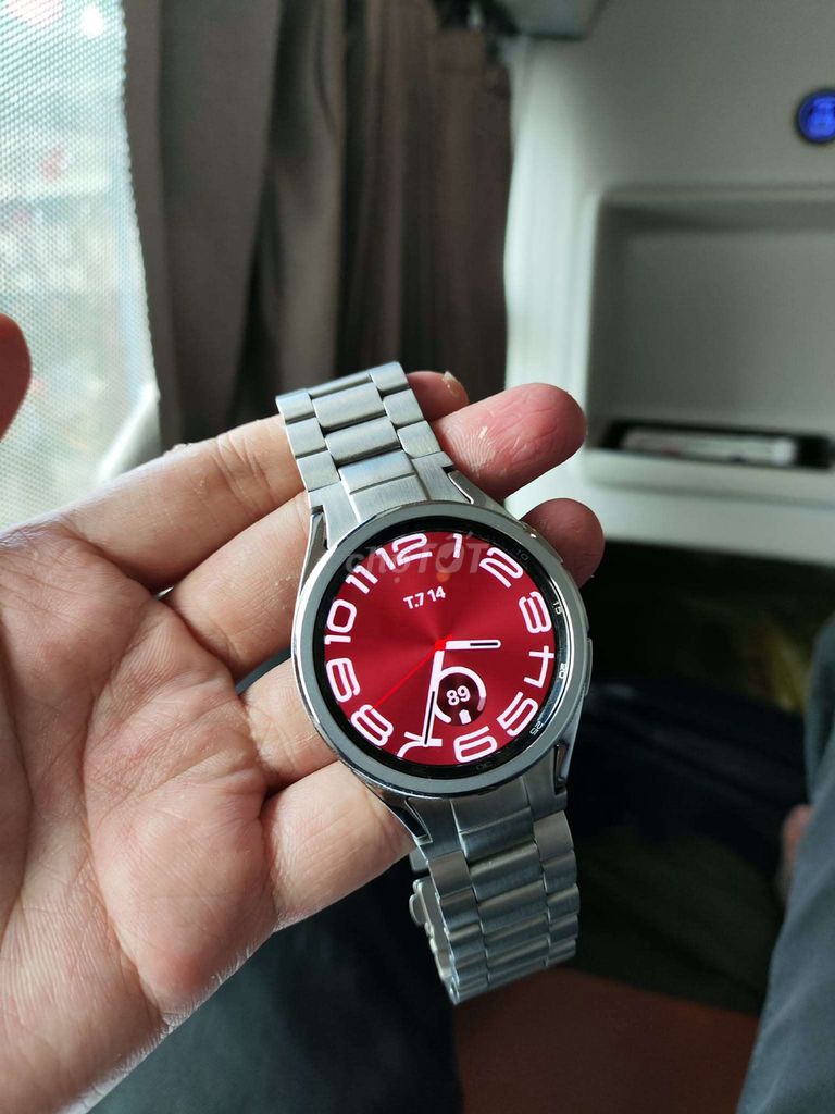 Samsung Watch 6 Classic 43mm Bạc. Mua bán Thiết bị đeo thông minh tại Thành phố Cà Mau Cà Mau được đăng bởi Lâm Thiện hình 1