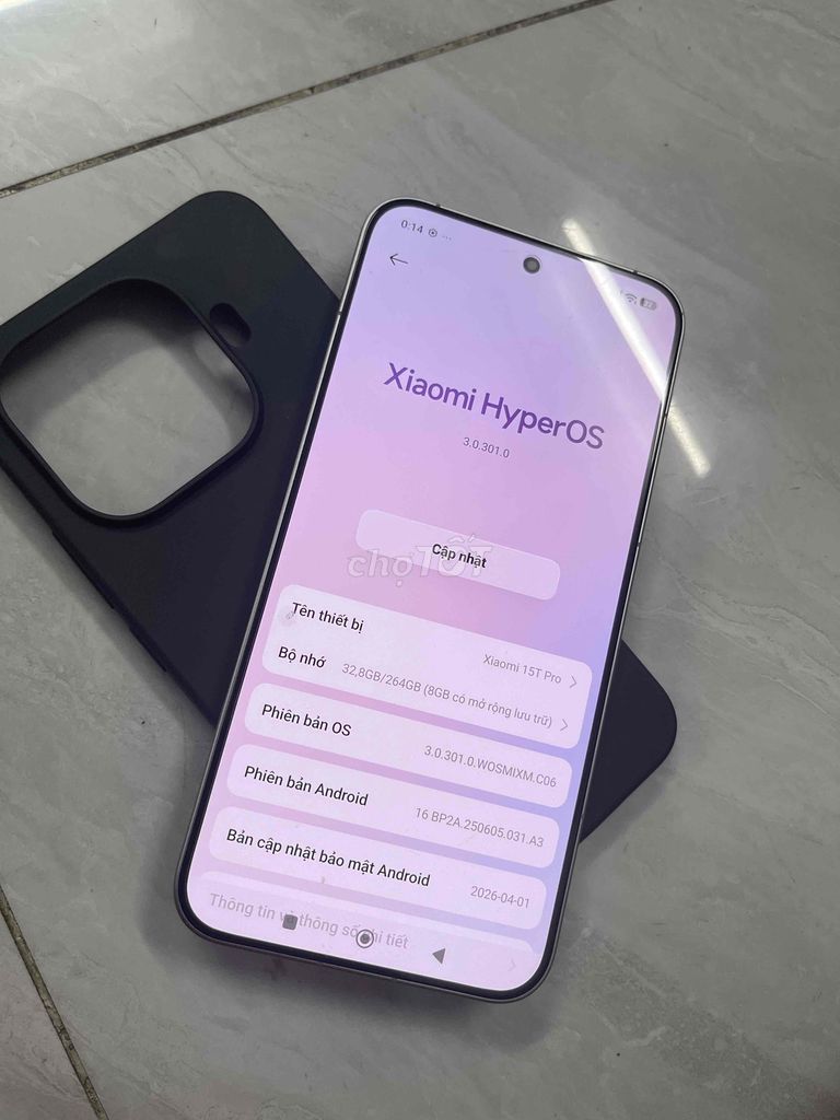Xiaomi 15T Pro 5G 256GB Việt Nam 3/2028 sạc 17lan. Mua bán Điện thoại tại Quận 8 Tp Hồ Chí Minh được đăng bởi Thanh Tâm Mobile hình 1