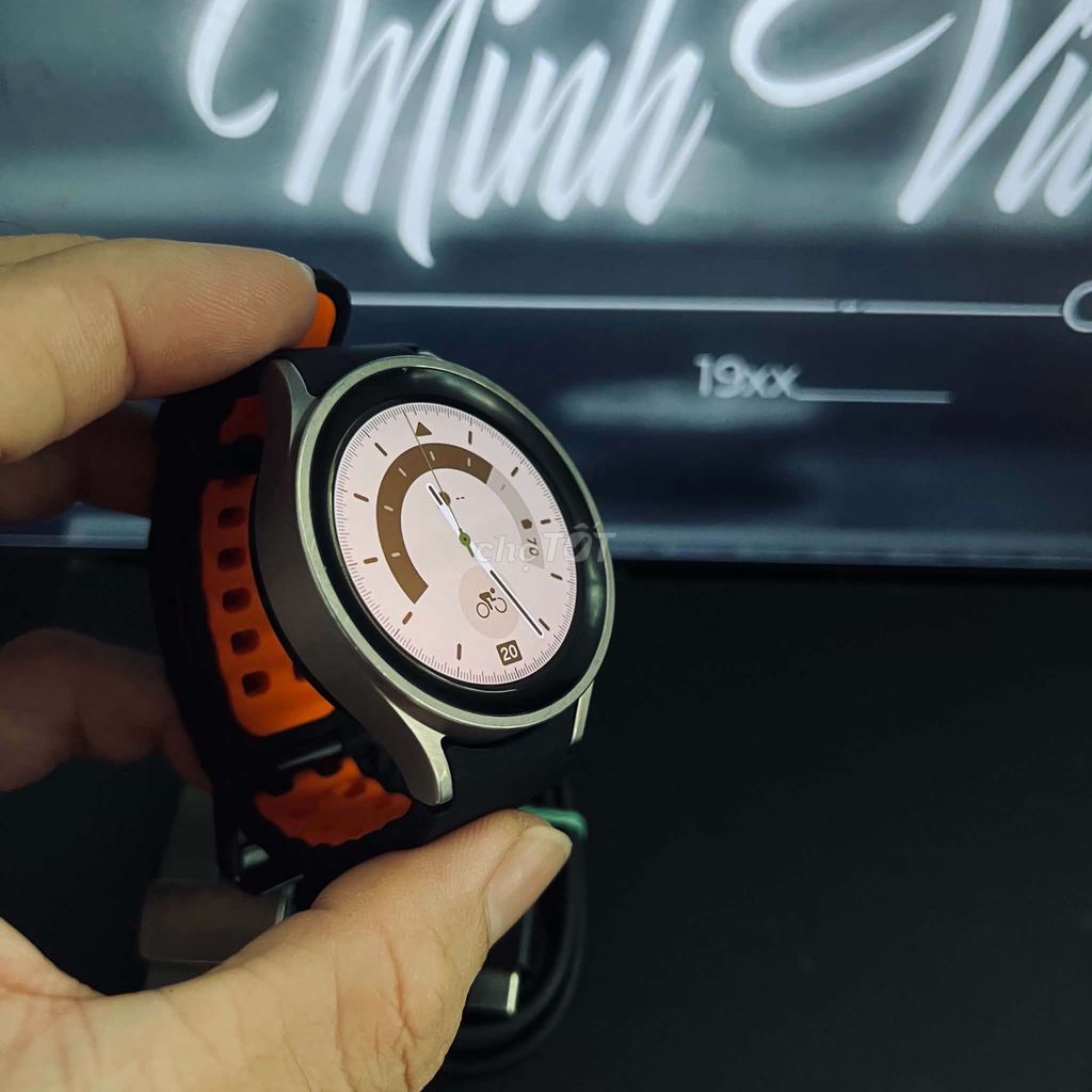 Samsung Watch 5 Pro. Mua bán Thiết bị đeo thông minh tại Quận Gò Vấp Tp Hồ Chí Minh được đăng bởi AnVũ02 hình 1