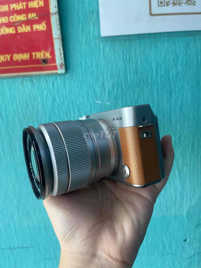 Máy ảnh Fujifilm XA-3 Bạc, Nâu 16-50mm. Mua bán Máy ảnh, Máy quay tại Quận Liên Chiểu Đà Nẵng được đăng bởi Hồ Thị Cúc hình 1