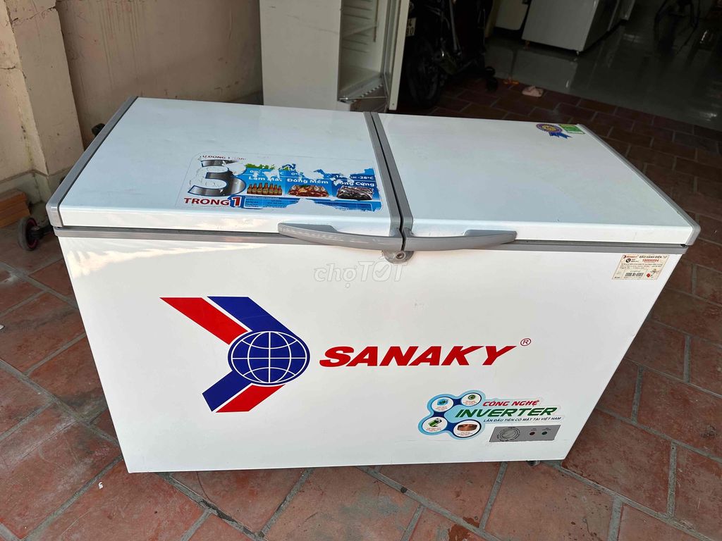 Tủ Đông Sanaky 360 lít inverter Bh hãng 5/2025