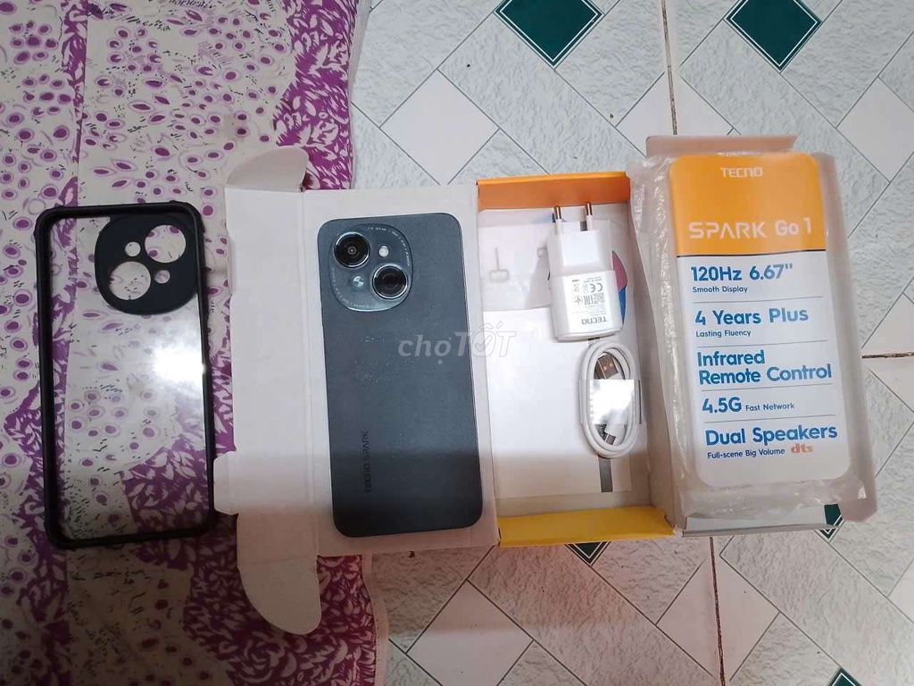 Tecno Spark Go 1 4GB/64GB Đã sử dụng. Mua bán Điện thoại tại Quận Bình Thạnh Tp Hồ Chí Minh được đăng bởi kubi hình 1