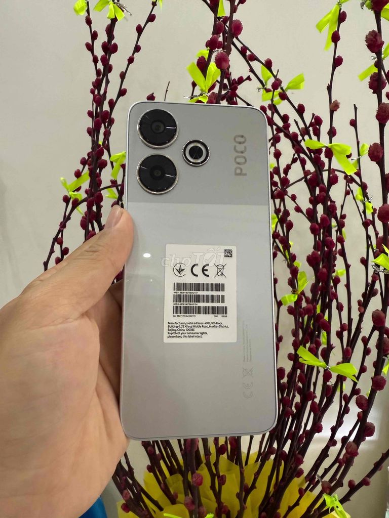 Xiaomi Poco M6 128GB Bạc. Mua bán Điện thoại tại Thành phố Hội An Quảng Nam được đăng bởi a ty hình 1
