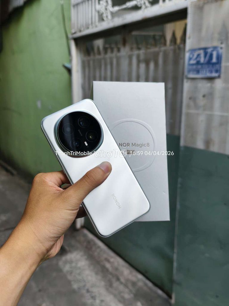 Honor Magic 8 Pro Xanh 16/512 fullbox nội địa. Mua bán Điện thoại tại Quận Gò Vấp Tp Hồ Chí Minh được đăng bởi Thanh Tri hình 1