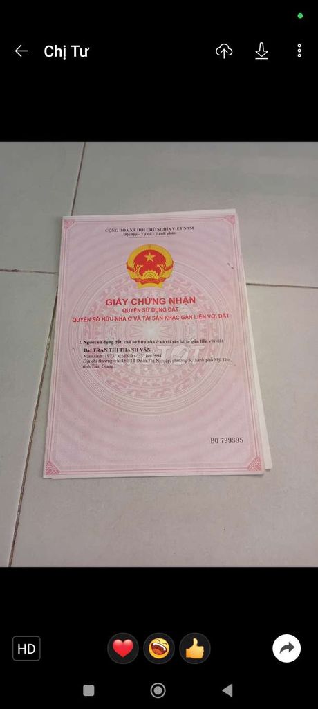 bán nhà dành cho hộ gia đình