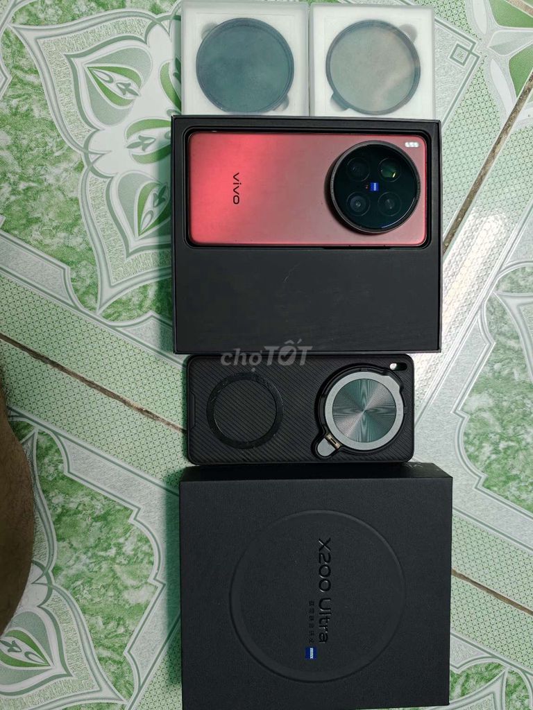 X200 Ultra Đỏ Fullbox - Cam Đỉnh Tặng Lens. Mua bán Điện thoại tại Huyện Củ Chi Tp Hồ Chí Minh được đăng bởi Nguyễn Trọng Nghĩa hình 1