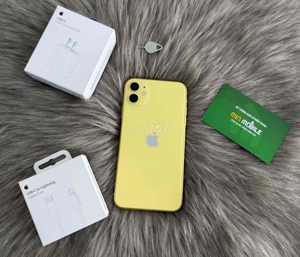Apple iPhone 11 Vàng. Mua bán Điện thoại tại Quận Ngô Quyền Hải Phòng được đăng bởi lê thanh thuỷ hình 1