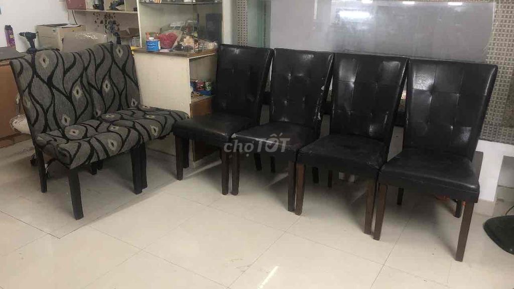 Ghế ăn Gỗ, Vải, Da Đen, Xám. Mua bán Bàn ghế tại Quận Gò Vấp Tp Hồ Chí Minh được đăng bởi Tiến hình 1