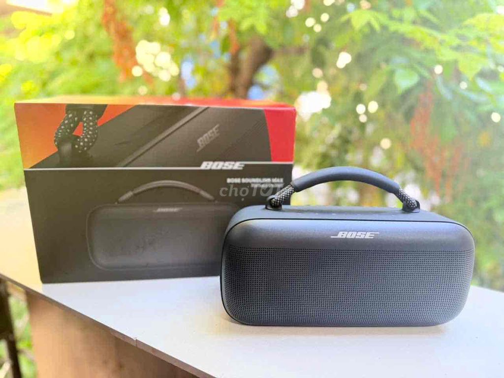 Loa di động Bose Soundlink Max Đen. Mua bán Tivi, Âm thanh tại Quận Thanh Khê Đà Nẵng được đăng bởi Thế Giới Loa Chính hãng New Và Lướt Giá Rẽ Đà Nẵng  hình 1