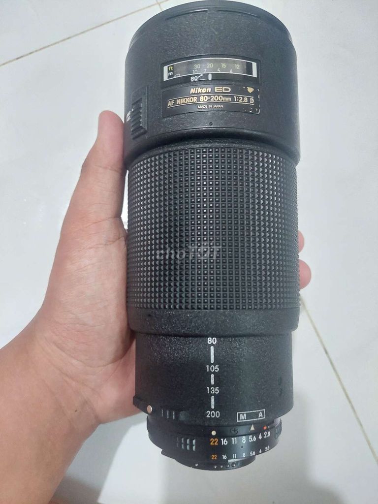 Len nikon 80-200F2.8 đời 2