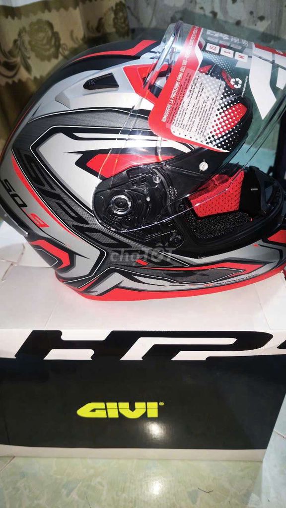 Thanh Lý Mũ bảo hiểm GIVI H509 XL, đỏ đen