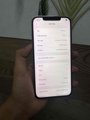 Apple iPhone 12 Pro Max 128GB Trắng