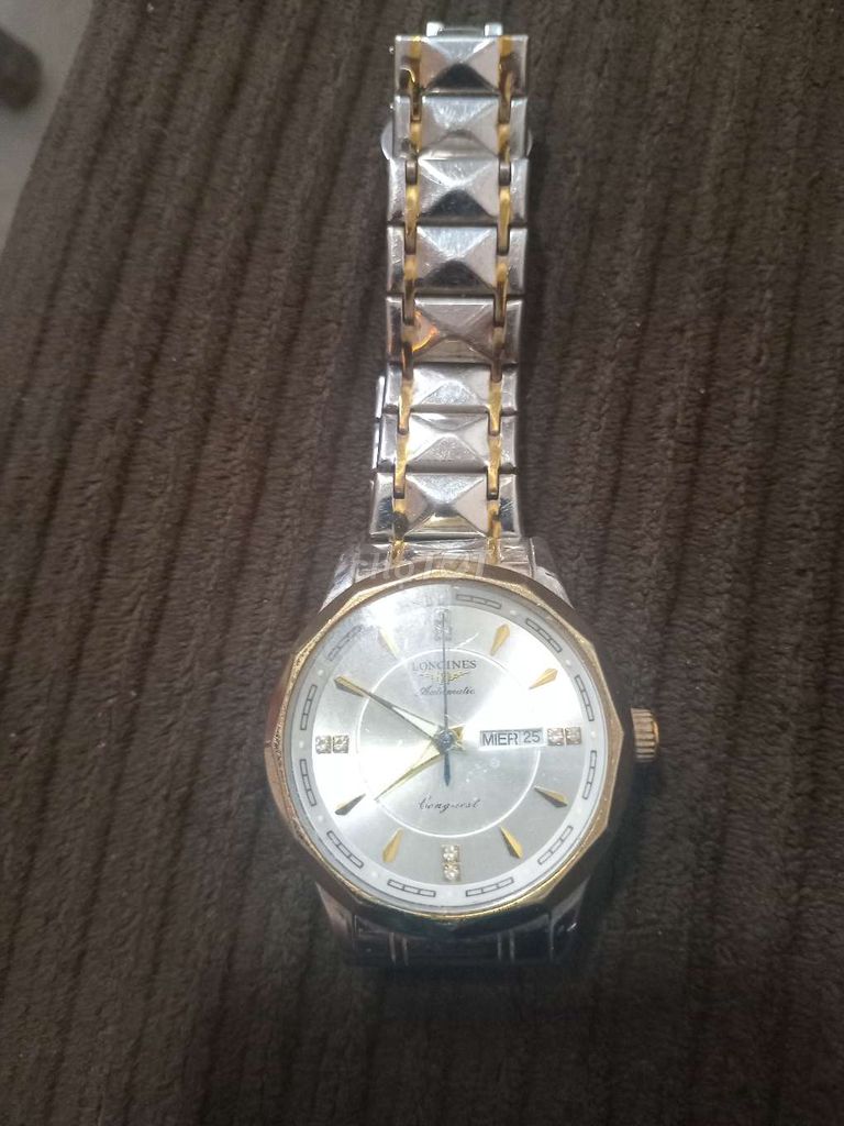 Đồng hồ Longines Conquest Kim loại Bạc Vàng. Mua bán Đồng hồ tại Quận Bình Thuỷ Cần Thơ được đăng bởi hải Trần phi hình 1