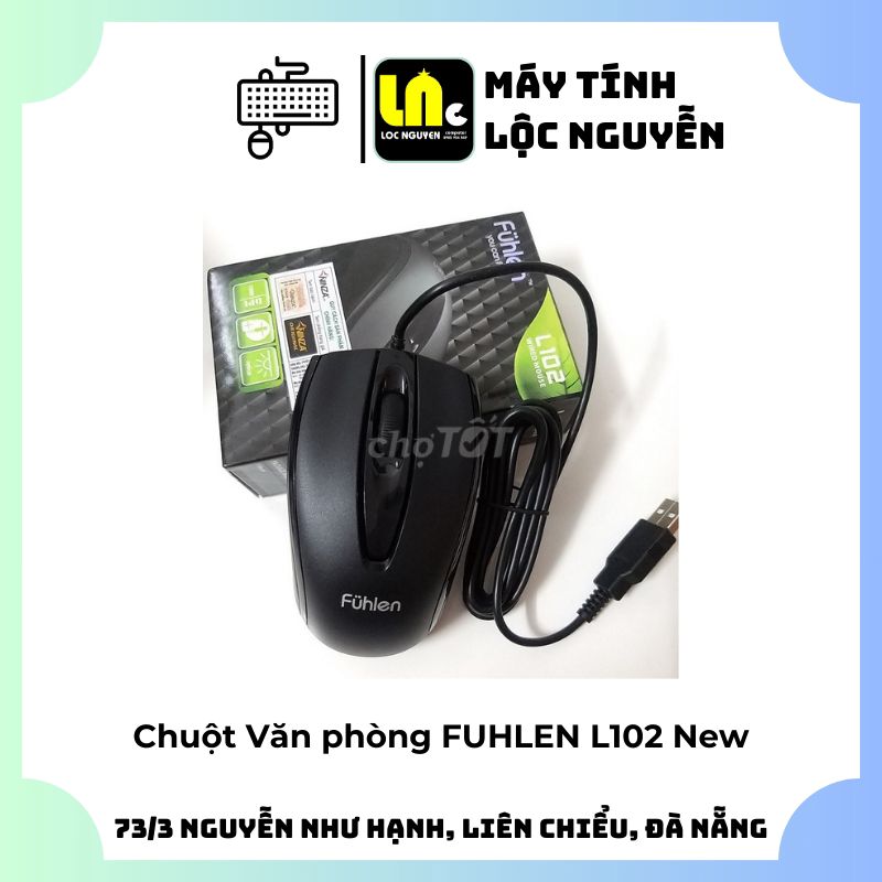 🔥SALE SỐC_Chuột Văn phòng FUHLEN L102 New siêu Bền