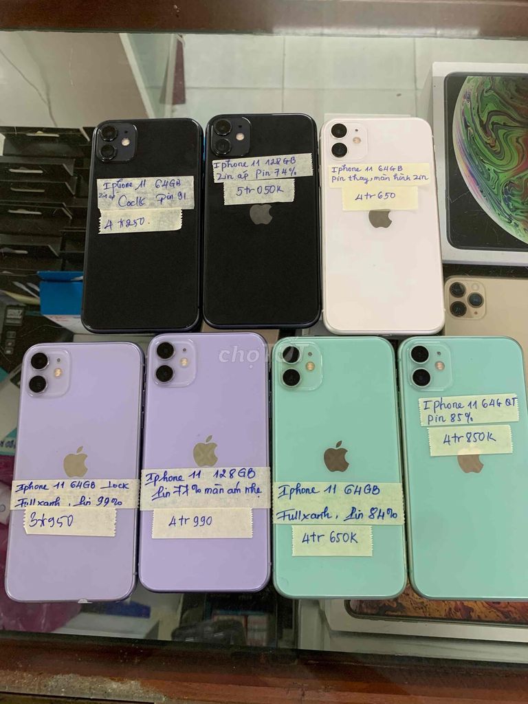 Iphone 11 64Gb-128Gb đủ màu