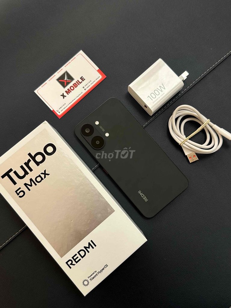 REDMI TURBO 5 MAX 12/256 HÀNG LIKENEW FULLBOX SẴN. Mua bán Điện thoại tại Huyện Trảng Bom Đồng Nai được đăng bởi X Mobile Trảng Bom hình 1