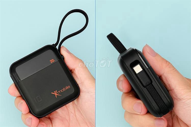 Pin sạc dự phòng Xmobile DS2254A 10000mAh Đen. Mua bán Phụ kiện (Màn hình, Chuột...) tại Thành phố Vĩnh Long Vĩnh Long được đăng bởi Chú Khải Duy hình 1