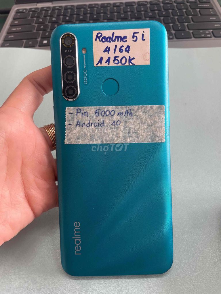 Realme 5i 64GB Xanh ngọc. Mua bán Điện thoại tại Quận Ninh Kiều Cần Thơ được đăng bởi Kim Ánh hình 1