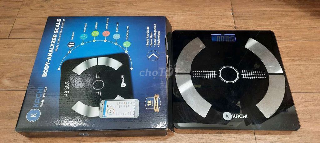 Cân điện tử KACHI MK-223 Đen Mới. Mua bán Nội thất, đồ gia dụng khác tại Quận 1 Tp Hồ Chí Minh được đăng bởi Cẩm Trang  hình 1