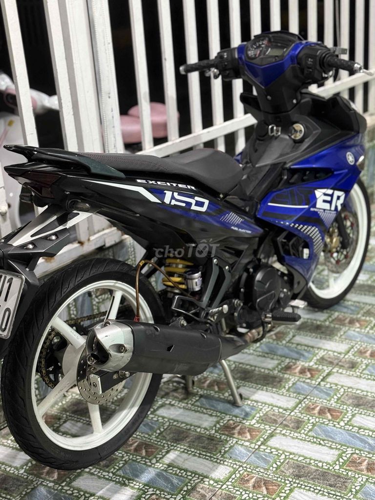 Yamaha Exciter 150 Xanh đen. Mua bán Xe máy tại Huyện Bến Lức Long An được đăng bởi Xe Máy Trung Toán hình 3
