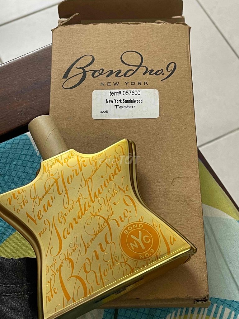 Pass hàng hiếm Bond no 9 SANDALWOOD tester limited