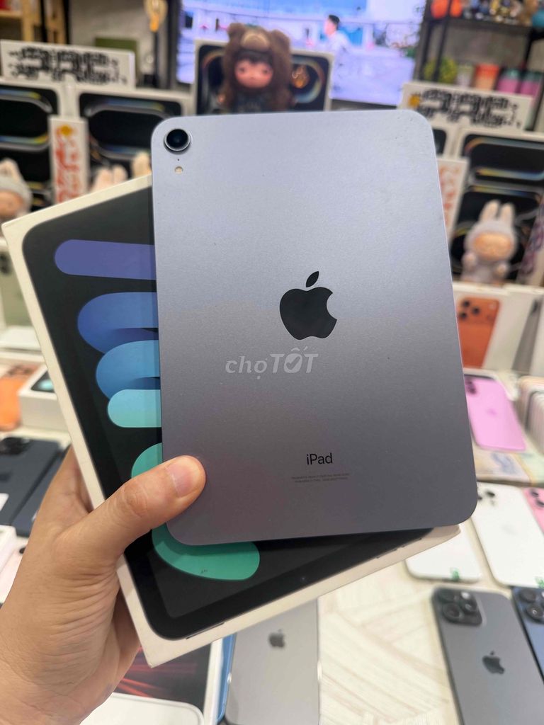 iPad Mini 6 Nhỏ Gọn 64G Xanh Blue Pin 88 Zin Áp. Mua bán Máy tính bảng tại Thành phố Thủ Đức Tp Hồ Chí Minh được đăng bởi Táo Uy Tín Chuyên Cung Cấp Sỉ Và Lẻ Tuyển Công Tác Viên hình 1