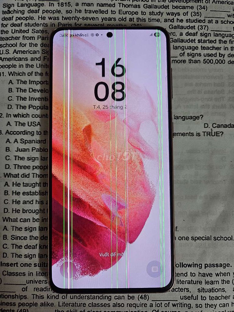Samsung Galaxy S21 5G 8/256. Mua bán Điện thoại tại Quận Đống Đa Hà Nội được đăng bởi Anh Khoa Phạm hình 1