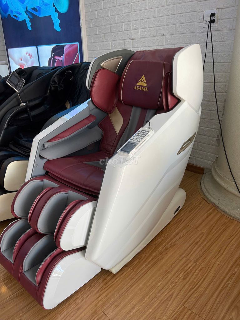 Ghế massage ASAMA AS-MAX300 Đỏ đô. Mua bán Bàn ghế tại Huyện Củ Chi Tp Hồ Chí Minh được đăng bởi lantuongasama hình 1