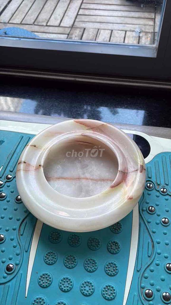 Gạt tàn đá Trắng vân nâu. Mua bán Nội thất, đồ gia dụng khác tại Huyện Cần Giuộc Long An được đăng bởi Trung hình 1