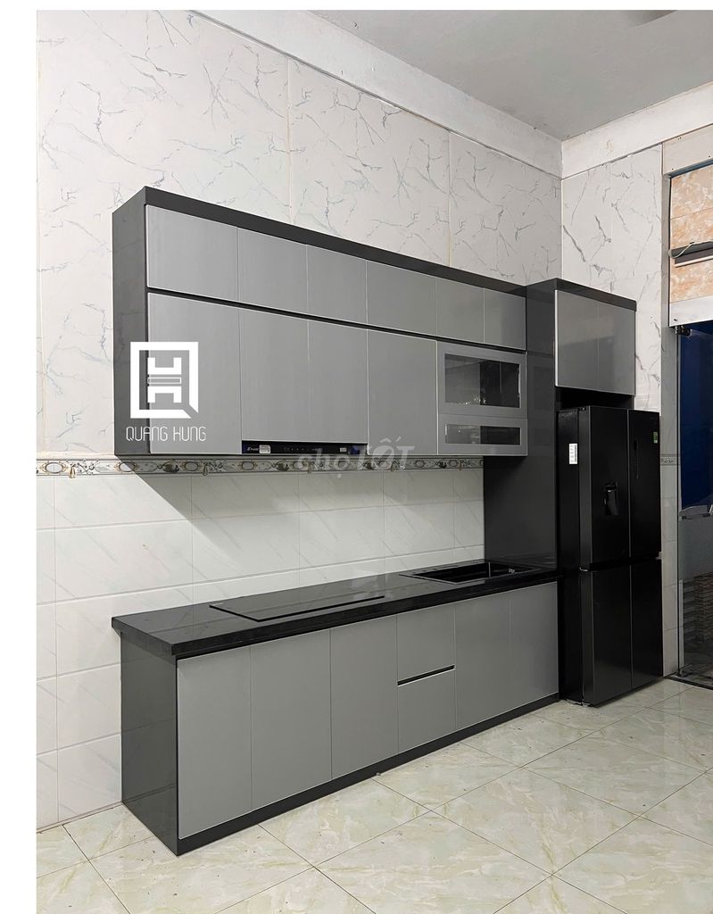 THI CÔNG TỦ BẾP NHỰA ECOPLAST-CẢI TẠO BẾP-TỦ BẾP. Mua bán Tủ, kệ gia đình tại Quận Phú Nhuận Tp Hồ Chí Minh được đăng bởi Nội Thất Quang Hùng TD hình 1