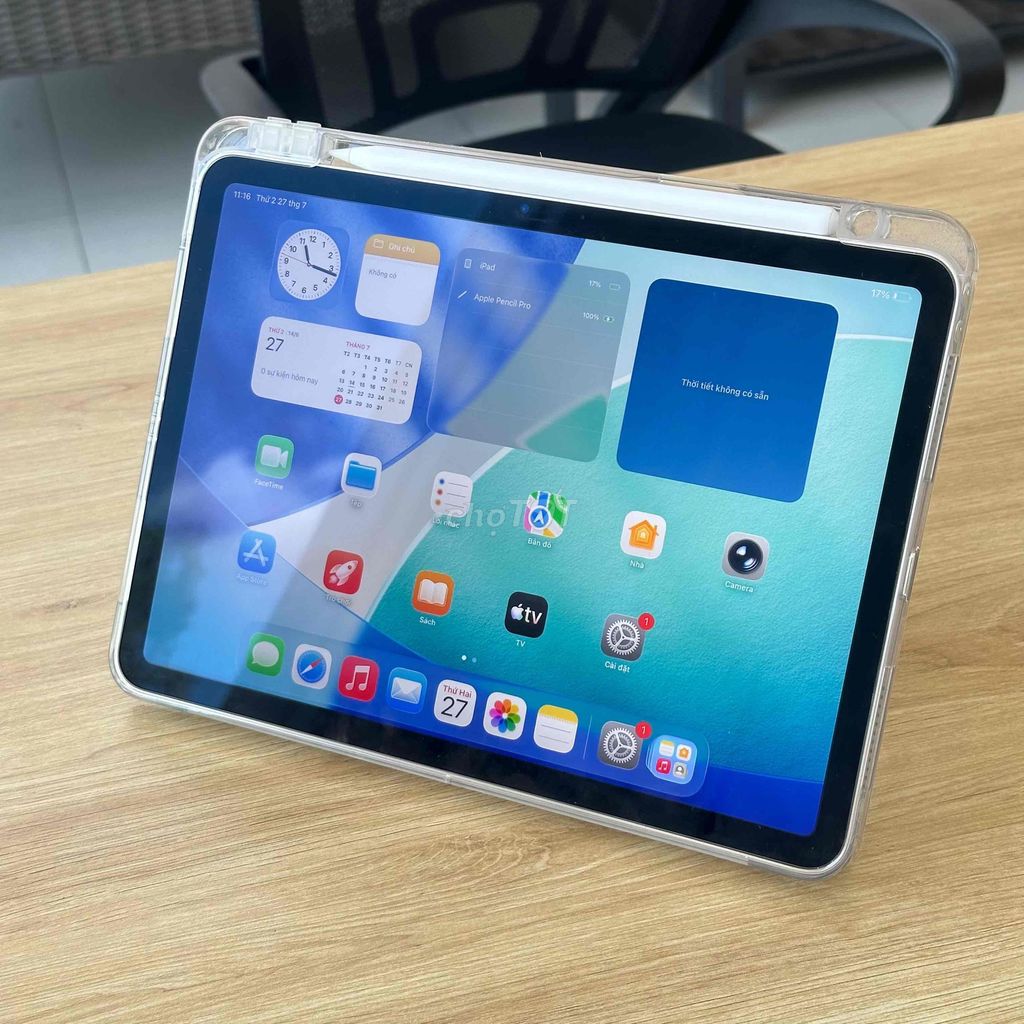 Apple iPad Air 7 M3 128GB Starlight + Pencil Pro. Mua bán Máy tính bảng tại Quận Gò Vấp Tp Hồ Chí Minh được đăng bởi Ngô Thành hình 1