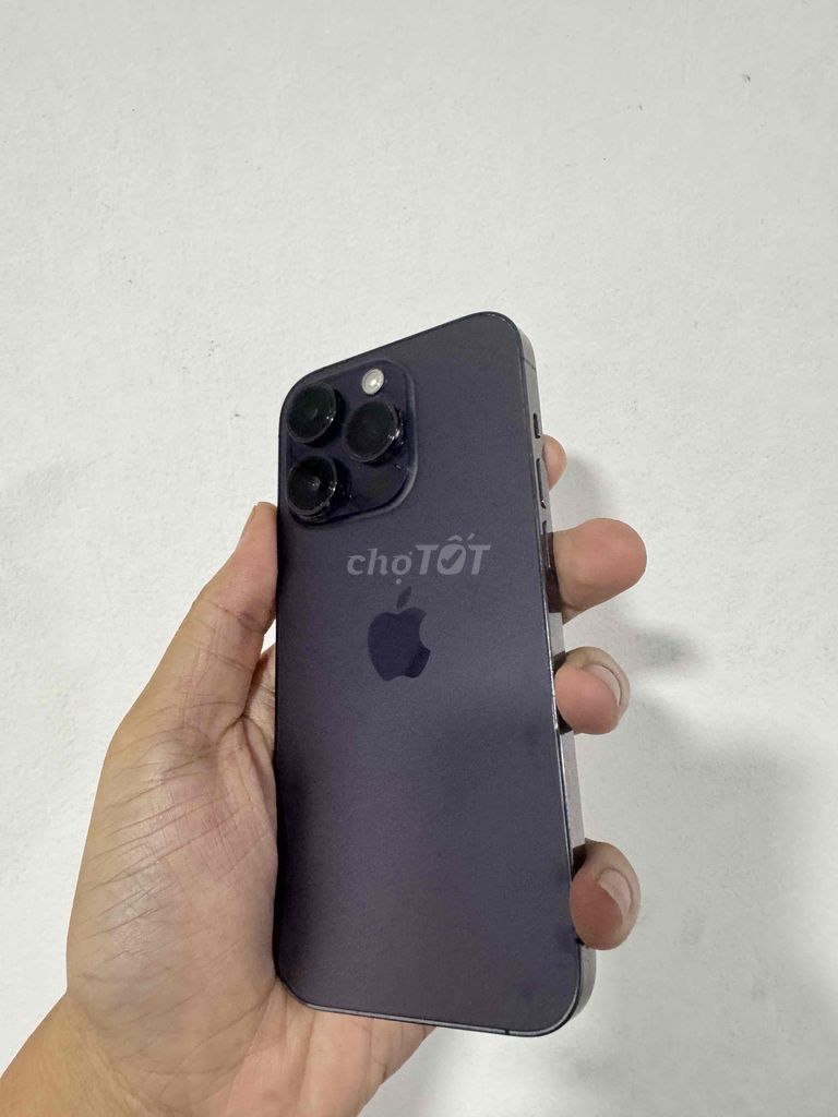 14Pro 128gb Quốc tế Đeph 99% 2 Sim🙈🙈Tím. Mua bán Điện thoại tại Thành phố Vĩnh Long Vĩnh Long được đăng bởi Táo Giá Sĩ hình 1