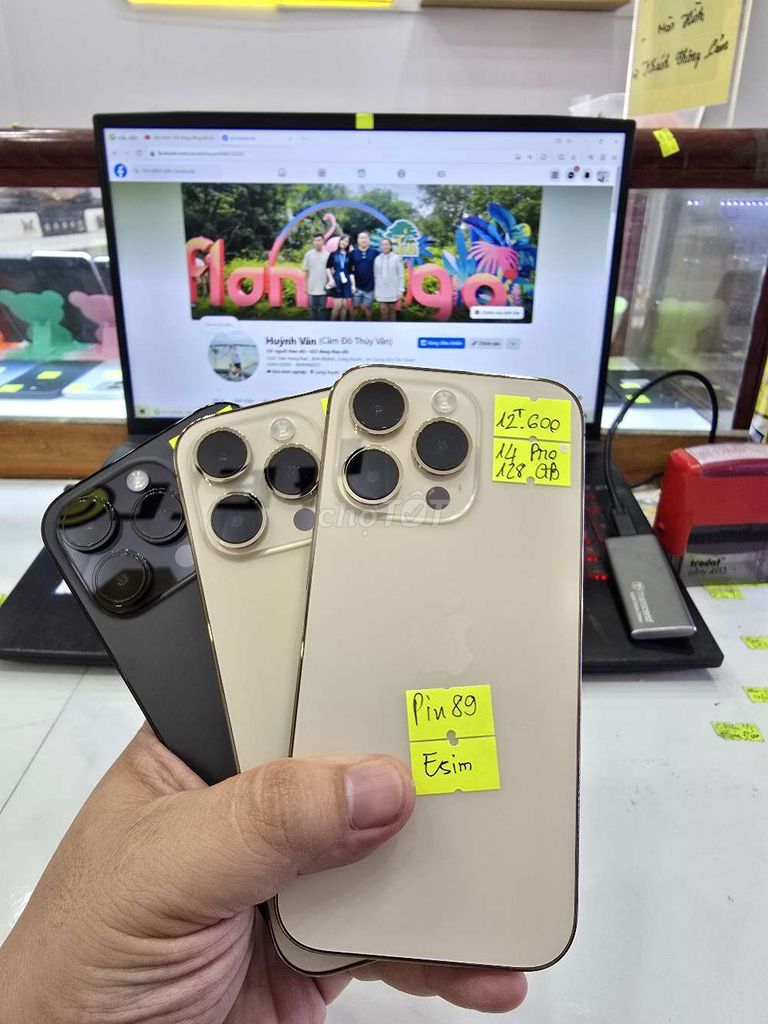 Iphone 14 Pro 128GB - 256GB - Quốc Tế. Mua bán Điện thoại tại Thành phố Long Xuyên An Giang được đăng bởi Facebook Cầm Đồ Thúy Vân hình 1