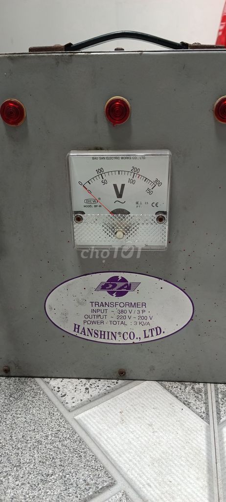 Biến Thế HANSHIN 3KVA  3 pha