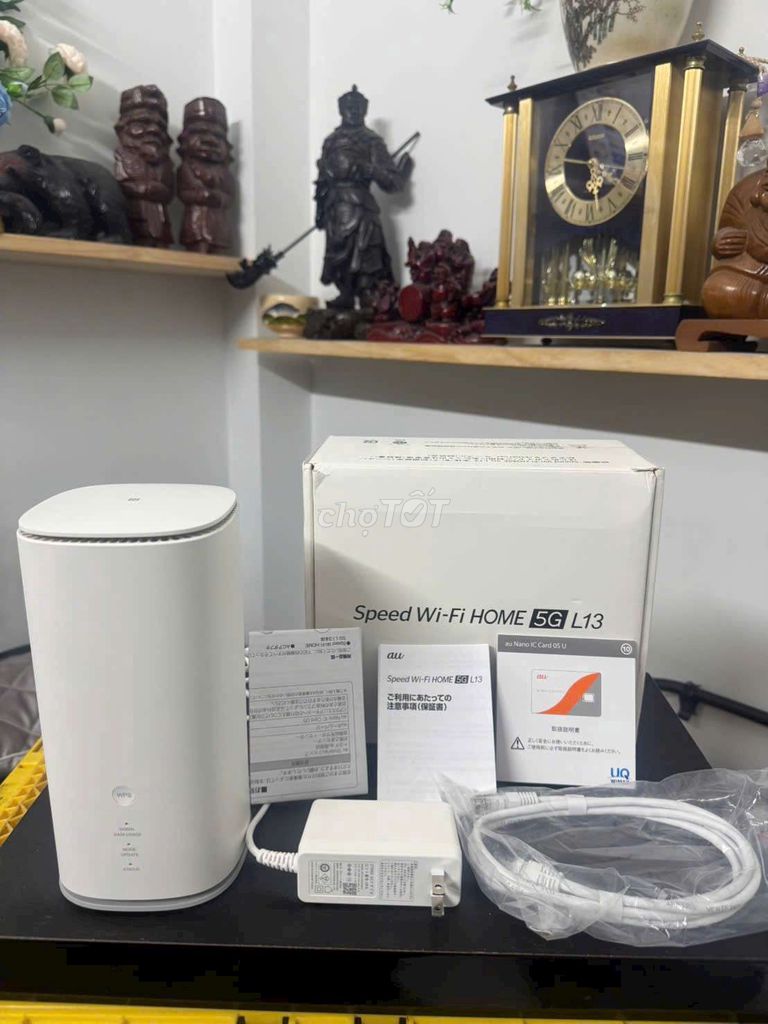 Router WiFi ZTE Speed Wi-Fi HOME 5G L13 Trắng. Mua bán Phụ kiện (Màn hình, Chuột...) tại Thành phố Tân An Long An được đăng bởi Lê Hiệp hình 1